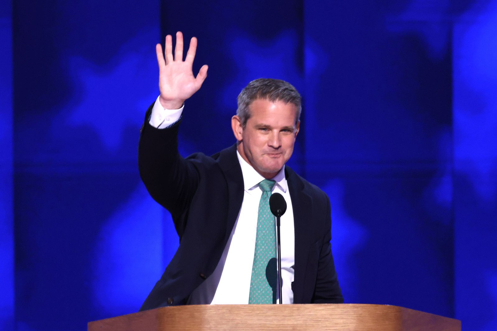 Adam Kinzinger has three-word response after Trump threatens to put him in jail Adam Kinzinger has three-word response after Trump threatens to put him in jail