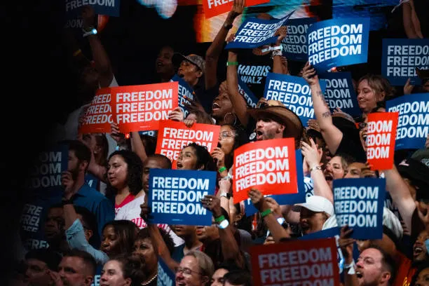 Kamala Harris Holds Rally In Houston, Texas Highlighting Support For Reproductive Rights