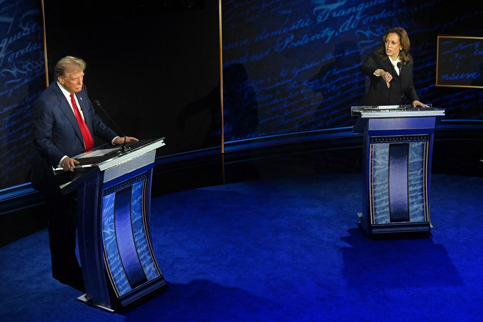 Trump Harris debate