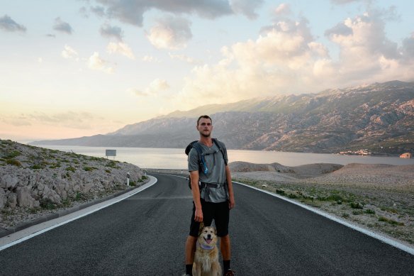 Tom and Savannah in South America.