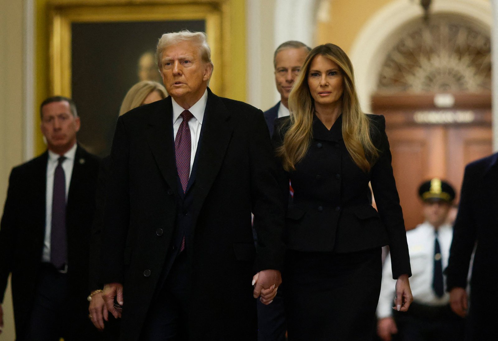 Melania Trump joins Donald on Hill as he tells GOP plans to make Canada ‘51st state’ Melania Trump joins Donald on Hill as he tells GOP plans to make Canada ‘51st state’