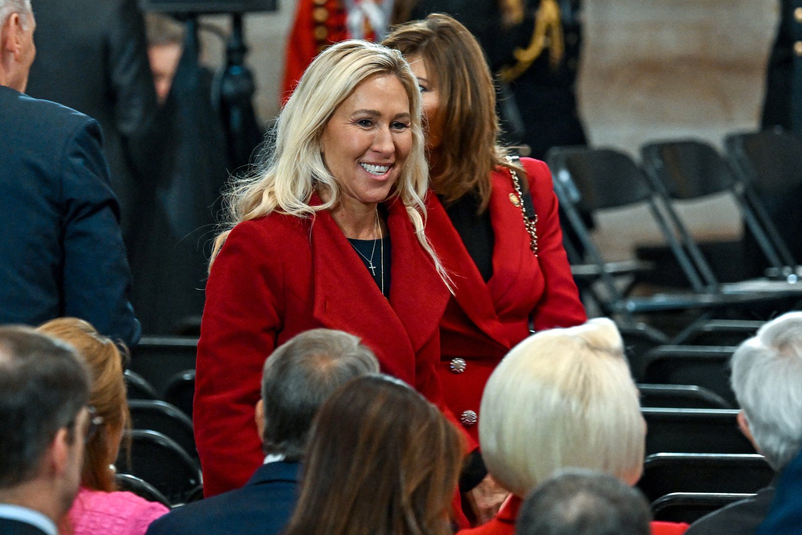 MTG reveals she had to cut the line for Trump’s inauguration MTG reveals she had to cut the line for Trump’s inauguration